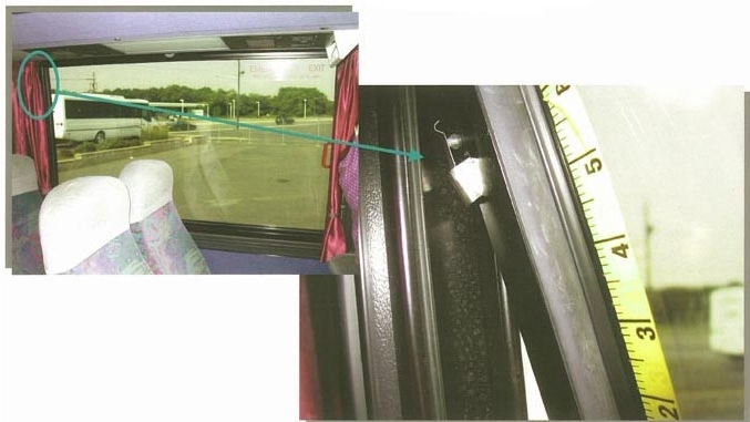 Motor Coach Window Sensors.