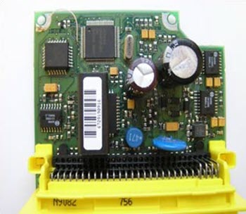 Photo of airbag control module