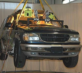 Hoisted Car